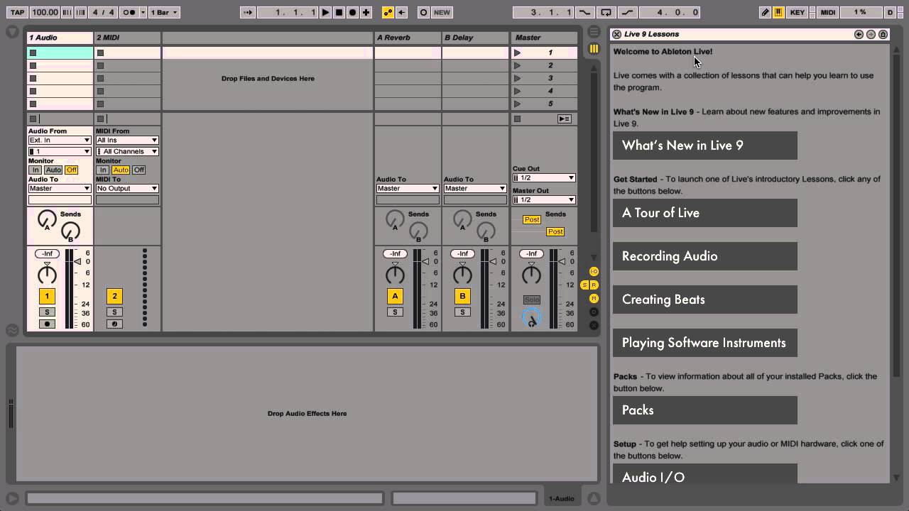 Ableton Audio Settings Exclamation Mac